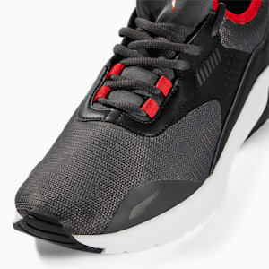 Ferrari Electron E Men's Sneakers, Asphalt-Puma Black
