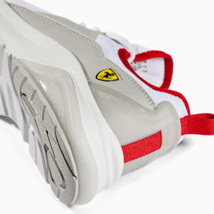 Ferrari Electron E Men's Sneakers, Puma White-Gray Violet-Puma White