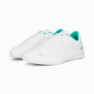 Mercedes AMG Petronas F1 Neo Cat Men's Sneakers, PUMA White-PUMA Silver