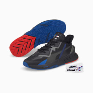 BMW M Motorsport MACO SL Unisex Shoes, Puma Black-Puma Black-Strong Blue