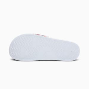 BMW MMS Leadcat 2.0 Unisex Slides, Strong Blue-Puma White-Puma White