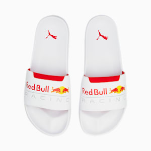 Red Bull Racing Leadcat 2.0 Motorsport Men's Sandals, Puma White-Puma White