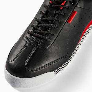 Scuderia Ferrari Roma Via Perforated Motorsport Shoes, Puma Black-Puma White