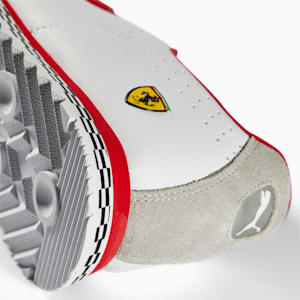 Scuderia Ferrari Roma Via Perforated Motorsport Shoes, Puma Red-Puma White