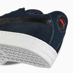 Scuderia Ferrari Shield Suede Men's Motorsport Shoes, Parisian Night-Puma Black-Puma White