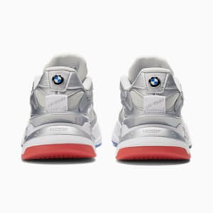 Zapatos deportivos BMW M Motorsport RS-Fast para niños grandes, Nimbus Cloud-Puma Silver, extragrande