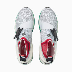 メンズ フェラーリ IONF POOL スニーカー, Puma White-Alpine Green