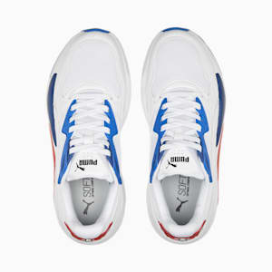 Tenis de automovilismo BMW M Motorsport X-Ray Speed, PUMA White-Pro Blue-Pop Red