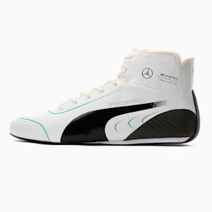 メルセデス MAPF1 スピードキャット プロ ウィメンズ レプリカ シューズ, Puma White-Puma Black-Spectra Green