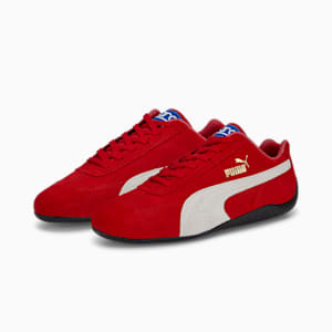 PUMA x SPARCO Speedcat OG Unisex Driving Shoes, Ribbon Red-Puma White, extralarge-IND