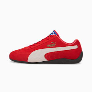 PUMA x SPARCO Speedcat OG Unisex Driving Shoes, Ribbon Red-Puma White, extralarge-IND