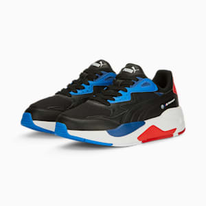 BMW M Motorsport X-Ray Speed Youth Sneakers, PUMA Black-Pro Blue-Pop Red, extralarge-IND