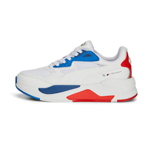 BMW M Motorsport X-Ray Speed Youth Sneakers, PUMA White-Pro Blue-Pop Red