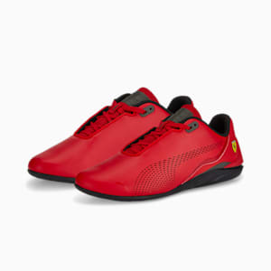 メンズ フェラーリ ドリフト キャット デシマ スニーカー, Rosso Corsa-Puma Black