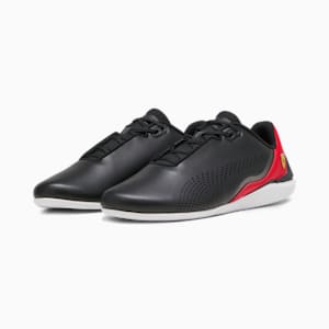 メンズ フェラーリ ドリフトキャット デシマ ドライビングシューズ, PUMA Black-Rosso Corsa-PUMA White, extralarge-JPN