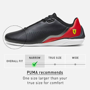 Ferrari Drift Cat Decima Unisex Sneakers, PUMA Black-Rosso Corsa-PUMA White, extralarge-IND