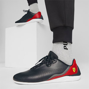 Ferrari Drift Cat Decima Unisex Sneakers, PUMA Black-Rosso Corsa-PUMA White, extralarge-IND