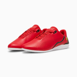 ユニセックス フェラーリ ドリフト キャット デシマ ドライビングシューズ, Rosso Corsa-PUMA Black-Rosso Corsa, extralarge-JPN