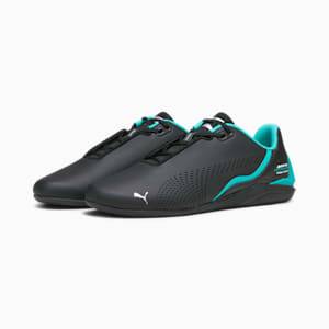 Mercedes AMG Petronas F1 Drift Cat Decima Unisex Sneakers, PUMA Black-Spectra Green, extralarge-IND