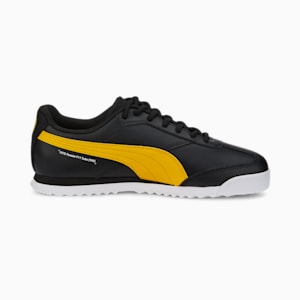 Porsche Legacy Roma Via Motorsport Shoes, Puma Black-Lemon Chrome