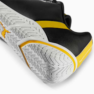 Porsche Legacy RDG Cat Unisex Sneakers, Puma Black-Puma White-Lemon Chrome, extralarge-IND