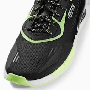 Mercedes AMG Petronas Formula 1 ZenonSpeed Unisex Sneakers, Puma Black-Fizzy Apple, extralarge-IND