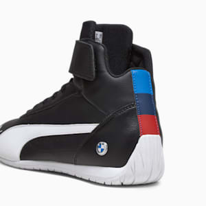 BMW M Motorsport Neo Cat Mid Unisex Sneakers, PUMA Black-PUMA White, extralarge-IND