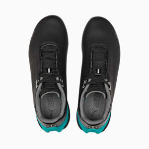 Mercedes AMG Petronas Formula 1 Drift Cat Decima Youth Sneakers, Puma Black-Spectra Green, extralarge-IND