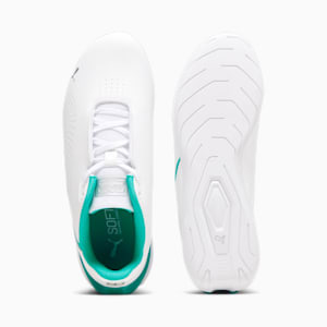 Mercedes AMG Petronas Formula 1 Drift Cat Decima Youth Sneakers, PUMA White-Spectra Green, extralarge-IND