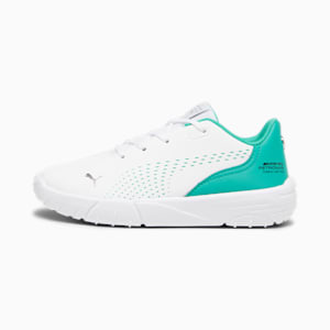 Mercedes-AMG Petronas Formula 1 Drift Cat Decima Motorsport Shoes Kids, PUMA White-Spectra Green, extralarge-GBR