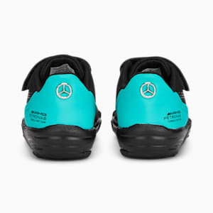 Mercedes-AMG Petronas Drift Cat Decima Toddlers' Motorsport Shoes, PUMA Black-PUMA White-Spectra Green, extralarge-GBR