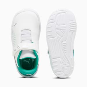 Mercedes-AMG Petronas Drift Cat Decima Toddlers' Motorsport Shoes, PUMA White-Spectra Green, extralarge-GBR