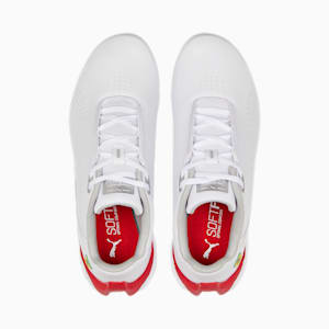 Souliers de sports motorisés Scuderia Ferrari Drift Cat Decima Jeune, Puma White-Rosso Corsa