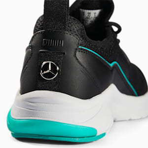 Mercedes AMG Petronas F1 Electron E Pro Unisex Sneakers, Puma Black-Puma Black-Spectra Green
