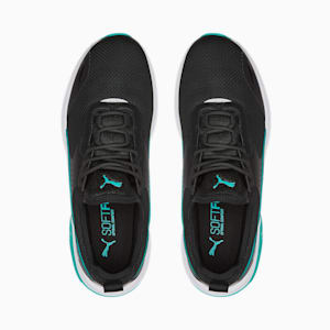 Mercedes AMG Petronas F1 Electron E Pro Unisex Sneakers, Puma Black-Puma Black-Spectra Green