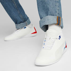 BMW M Motorsport Drift Cat Decima Unisex Sneakers, PUMA White-Pop Red-PUMA White
