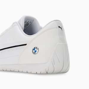 BMW M Motorsport Neo Cat Unisex Sneakers, PUMA White-PUMA White-PUMA Black, extralarge-IND