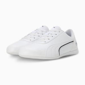 BMW M Motorsport Neo Cat Unisex Sneakers, PUMA White-PUMA White-PUMA Black, extralarge-IND
