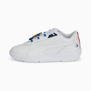 BMW M Motorsport R-Cat Machina Kids Sneakers, Puma White-Fiery Red, extralarge-IND