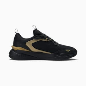 Porsche Legacy Metal Energy RS-Fast Sneakers, Puma Black-Puma Team Gold