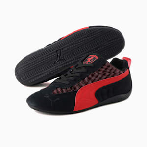 Zapatos para automovilismo Scuderia Ferrari Metal Energy Speedcat, Puma Black-Rosso Corsa