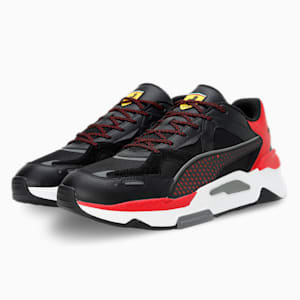 Scuderia Ferrari RS-Simul8 Unisex Sneakers, Puma Black-Rosso Corsa, extralarge-IND