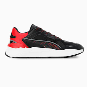 Scuderia Ferrari RS-Simul8 Unisex Sneakers, Puma Black-Rosso Corsa, extralarge-IND
