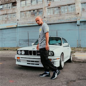 ユニセックス PUMA x SPARCO スピードフュージョン スニーカー, Puma Black-Puma White