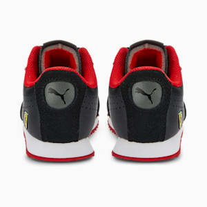 Scuderia Ferrari Roma Via Perforated Toddler's Motorsport Sneakers, Puma Black-Puma White