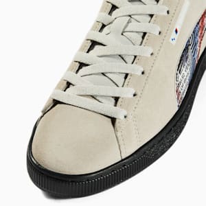 Souliers de sports motorisés BMW M Motorsport Suede Homme, Gray Violet-Puma Black