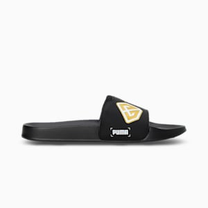 Puma black daily slippers best sale