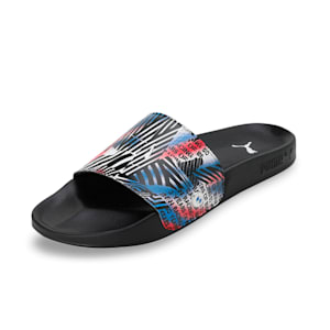 BWM M Motorsport Legendary Leadcat 2.0 Slides, Puma White-Estate Blue-Strong Blue-Puma Black