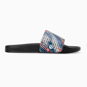 BWM M Motorsport Legendary Leadcat 2.0 Slides, Puma White-Estate Blue-Strong Blue-Puma Black