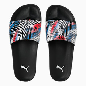 BWM M Motorsport Legendary Leadcat 2.0 Slides, Puma White-Estate Blue-Strong Blue-Puma Black